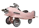 American-retro Pretty In Pink Pedal Airplane