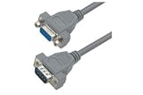 Economy Molded Cable, DB9 Male / Female, 50.0 ft