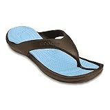 Crocs Athens Chocolate / Sky Baby Blue Unisex Men's Women's Sandals Casual Walking Shoes Beach Shoes
