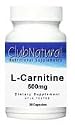 L-Carnitine 500 mg, 30 Caps