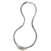 925 Silver & Diamond Necklace with 14k Gold Accents (0.32ctw)
