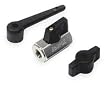 Industrial Grade 1PZA7 Mini Ball Valve Kit, 1/8 In NPT F x F
