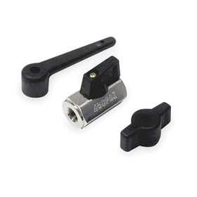 Industrial Grade 1PZA7 Mini Ball Valve Kit, 1/8 In NPT F x F