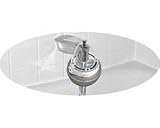 CRYSTAL QUEST chrome bath ball Filter
