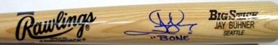 Jay Buhner Autographed/Hand Signed Rawlings Baseball Bat MCS COA