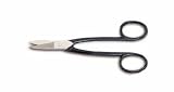 CURVED SCISSOR HANDLE LIGHTWEIGHT METAL SNIPS