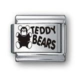 Body Candy Italian Charms Laser Teddy Bears