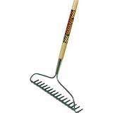 Seymour BR-35 60-Inch Handle 16 Tine forged Bow Rake