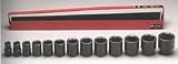 Wright Tool 415 13pc 1/2 Drive 6pt Impact Socket Set