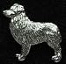 Jewelry : Pewter Australian Shepherd Pin