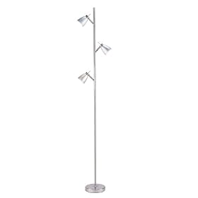 Adesso Launch Tree Lamp, Steel