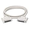 Cables To Go 02662 DB25 Male/Female Extension Cable, Beige (50 Feet / 15.24 Meters)