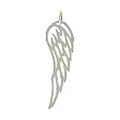 Angel Wing Pendant in Sterling Silver, #8008