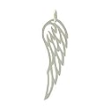 Angel Wing Pendant in Sterling Silver, #8008