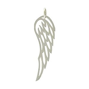 Angel Wing Pendant in Sterling Silver, #8008