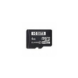 I-O DATA microSDHCカード 4GB (SDHCアダプター付) SDMCH-F4G/A