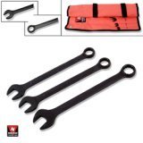 BLACK OXIDE Jumbo Wrench 16 Piece Set - SAE