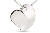 Sterling Silver Swarovski Crystal Heart Pendant