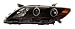 Anzo USA 121181 Toyota Camry Projector with Halo/Black Clear with Amber Reflectors Headlight Assembly - (Sold in Pairs)