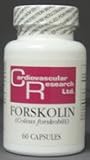 Ecological Formulas/Cardiovascular Res. - Forskolin (Coleus Forskoblii) - 60 Caps.