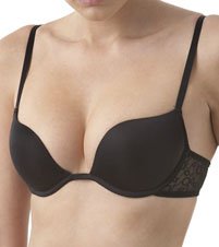 OnGossamer Sheer Link ultra curvey demi bra