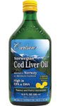 Carlson Laboratories - Norwegian Cod Liver Oil Lemon, 16.8 fl oz liquid