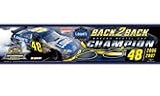 Jimmie Johnson NASCAR #48 2007 Back 2 Back Champion Bumper Strip