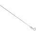 Bling Jewelry 0.8mm Very Thin Sterling Silver Italian Box Chain Necklace