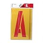 Chartpak 01590 Painting Stencil Set, 12 Gothic Style Capital Letters