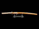 Fully Handmade Damascus 1024 Layer Calyx Canthus Brown Sword #298