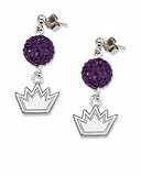 Sacramento Kings Ovation Crystal Earrings