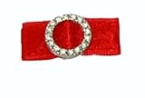 Red Retro Buckle Hairclip
