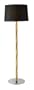 Adesso 6088-12 Timber Floor Lamp, Natural/Black