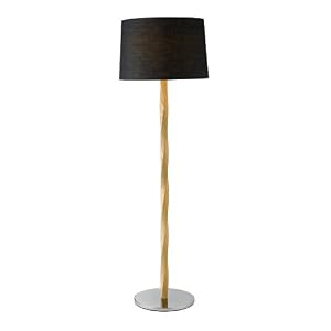 Adesso 6088-12 Timber Floor Lamp, Natural Black by Adesso