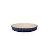 Le Creuset Stoneware 1-1/2-Quart Tart Dish, Cobalt