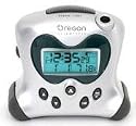 Oregon Scientific RM313PNA Self-Setting Projection Clock, Silver