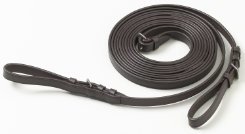 Camelot Polo Leather Draw Reins - Brown - 5/8