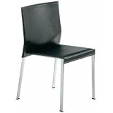 Zuo Modern Leather Boxter Dining Chair In Black (Set of 2) - 109100