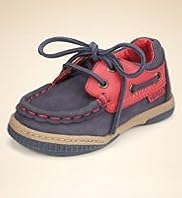 Younger Boys Walkmates Leather Boat Shoes