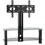 Omnimount Modena 47FP Video Table, Fits Most 37-Inch to 47-Inch Flat Panels (Black)