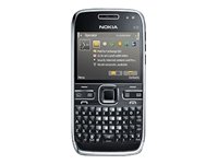 Nokia E72 Smartphone (GPS, MP3, WLAN, Bluetooth, Kamera mit 5 MP, Ovi Karten, QWERTZ-Tastatur) zodium black