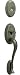Schlage F392 WKF 620 Wakefield Exterior Dummy Handleset, Antique Pewter