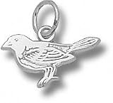 Baltimore Orioles 3/8" Sterling Silver Bird Pendant