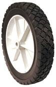 10" x1.75" Plastic Lawn Mower Wheel By Maxpower WHEEL PLASTC 10X1.75
