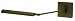 House of Troy G375-HB Generation Collection 24-1/2-Inch LED Swing Arm Portable Wall Lamp, Hammered Bronze
