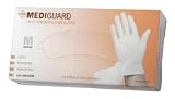 ^MediGuard Powdered Latex Exam Gloves - Large Min.Order is 1 CS ( 1 Retail Outer Pack / Case; 10 box / Case; 10 Retail Inner Pack / Case; 1,000 Each / Case; )