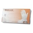 ^MediGuard Powdered Latex Exam Gloves - Large Min.Order is 1 CS ( 1 Retail Outer Pack / Case; 10 box / Case; 10 Retail Inner Pack / Case; 1,000 Each / Case; )