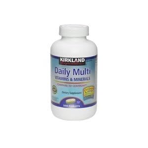 Kirkland Signature Daily Multi Vitamins & Minerals Tablets, 500-Count Bottle picture Kirkland Signature Daily Multi Vitamins & Minerals Tablets, 500-Count Bottle picture
