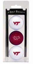 Virginia Tech Hokies Golf Ball Pack Of 3)