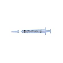 BD 300866 Plastic Sterile Eccentric Tip Luer-Lok Disposable Syringe, 60mL Capacity (4 Boxes of 60)